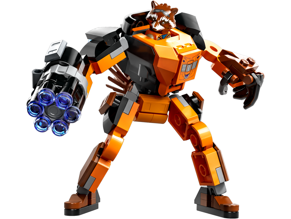 LEGO® Super Heroes - Armura de robot a lui Rocket 76243, 98 piese