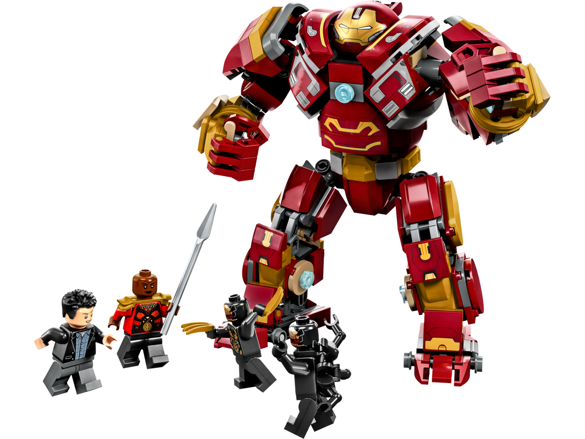 LEGO® Super Heroes - Hulkbuster: Batalia din Wakanda 76247, 385 piese