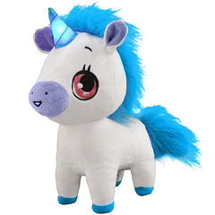 Unicorn de plus interactiv Wish Me albastru, WISH233