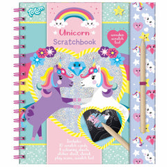 Scratchbook Totum Unicorn, +5 ani, Multicolor