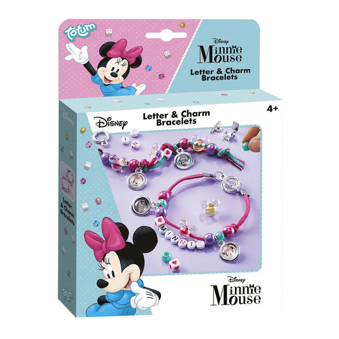 Set bratari bricolaj, Totum, Minnie Mouse, 2 bucati