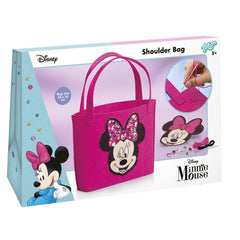 Set geanta decora-te, Totum, Minnie Mouse, 10 piese