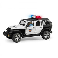 Vehicul de poliție Bruder Jeep Wrangler Unlimited Rubicon 02526