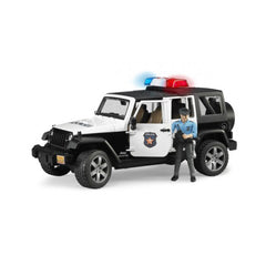 Vehicul de poliție Bruder Jeep Wrangler Unlimited Rubicon 02526