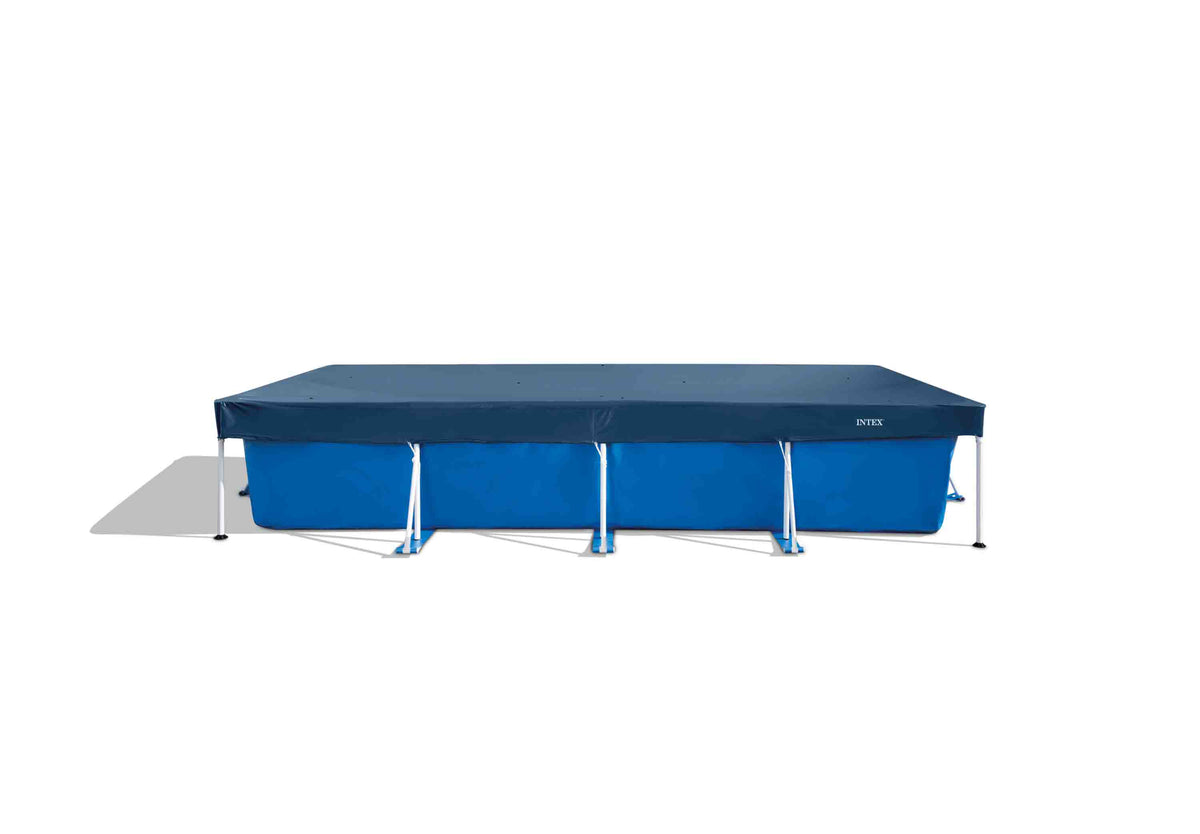 Prelata pentru acoperit piscina Intex, forma dreptunghiulara, PVC, 4.5x2.20 m, IX28039