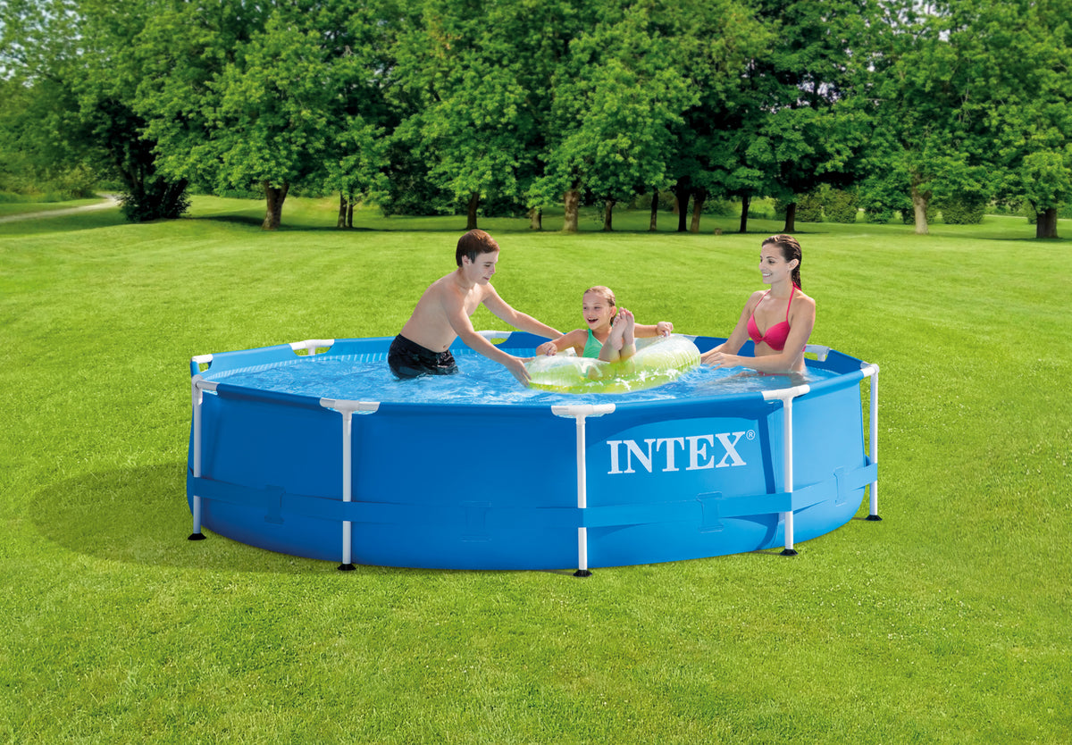 Piscina Intex cadru metalic, 305 x 76 cm, pompa filtrare inclusa, IX28202