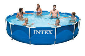 Piscina cu cadru metal Intex, 366x76cm, IX28210