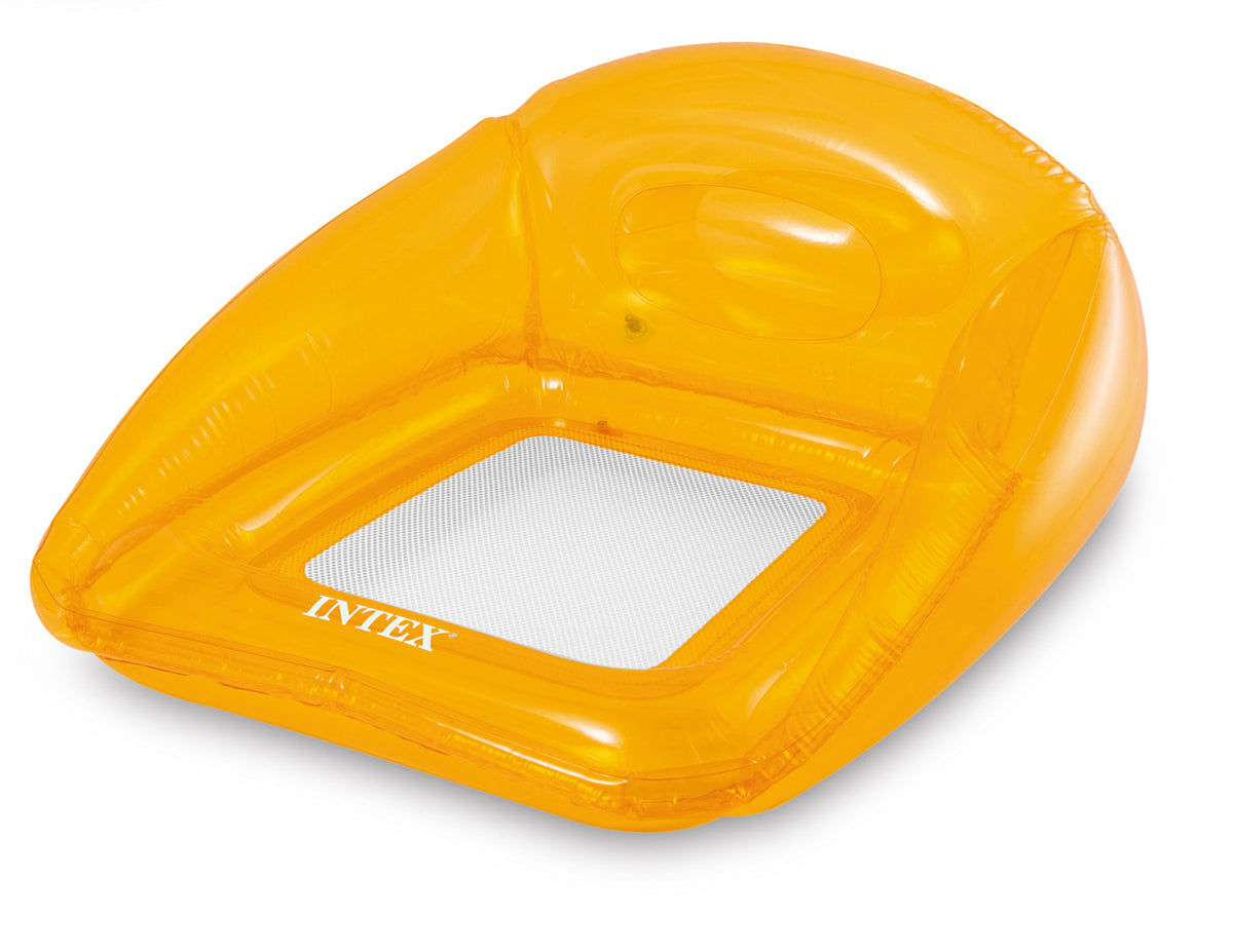 Saltea fotoliu portocaliu transparent, 1.04*1.02 cm, IX56802 portocaliu