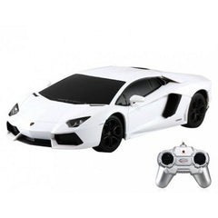 Masina cu telecomanda R/C 1:24 Aventador LP700, Rastar Alb 46300