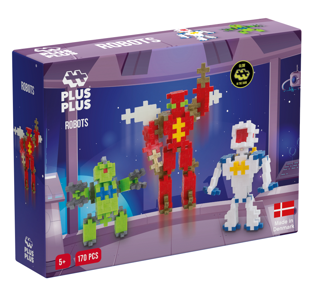 Puzzle Plus Plus Robot 17 buc 3828