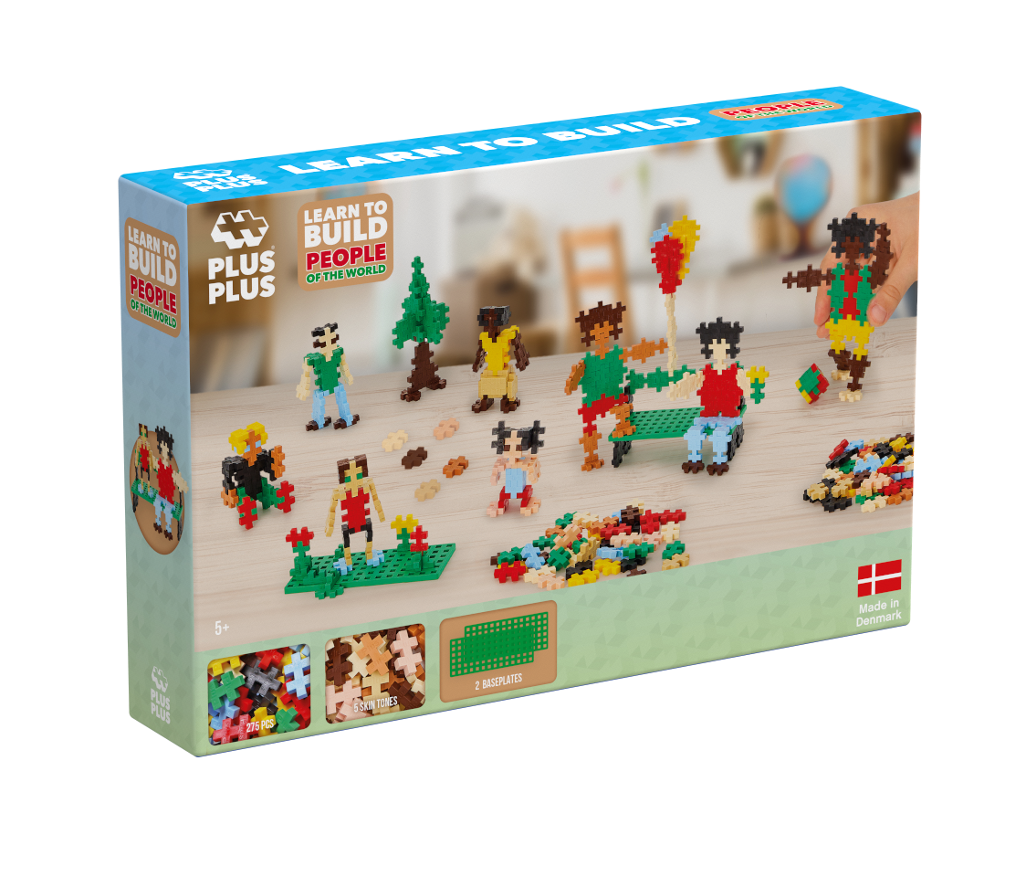 Puzzle Plus Plus Invata sa construiesti oamenii Lumii 275 piese 3933