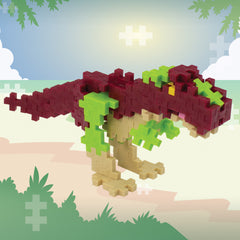 Puzzle Plus Plus in tub T-Rex 100 piese 7236-4200