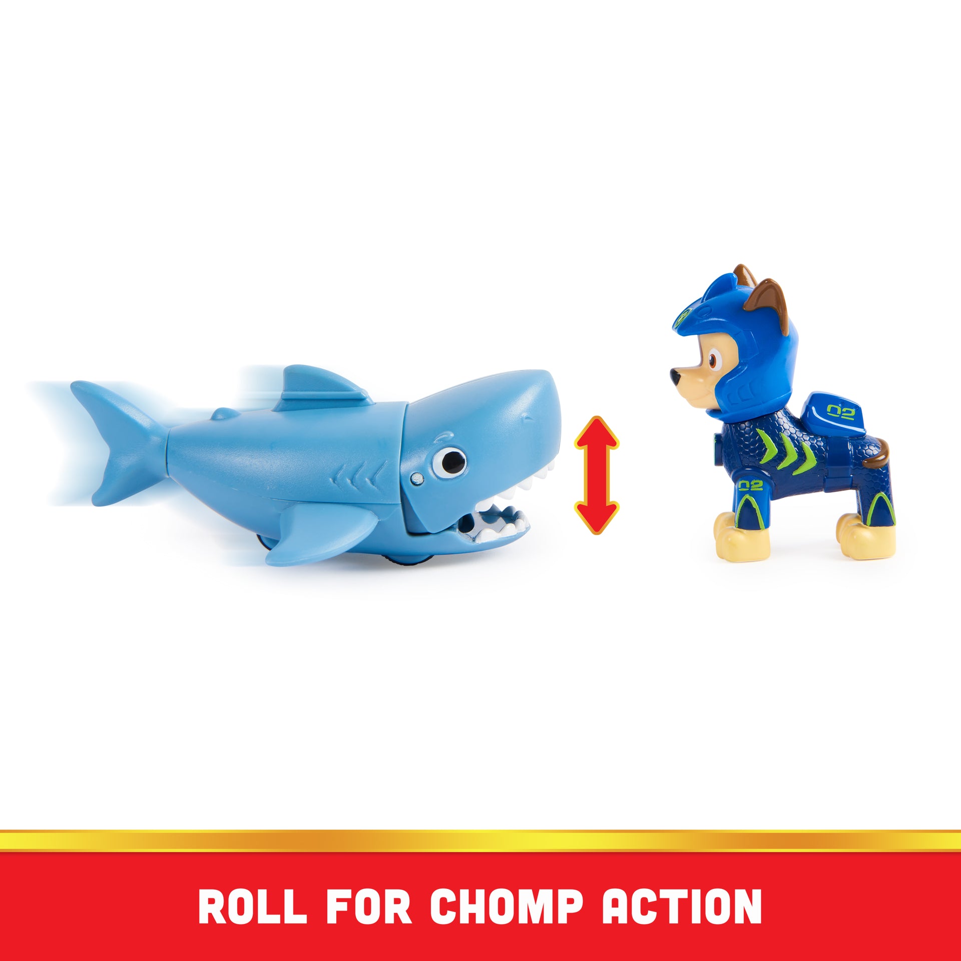 Eroii salvatori Paw patrol Aqua, 20139319, Chase and Shark