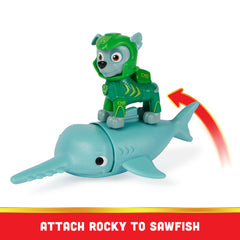 Eroii salvatori Paw patrol Aqua, 20139322, Rocky and Sawfish