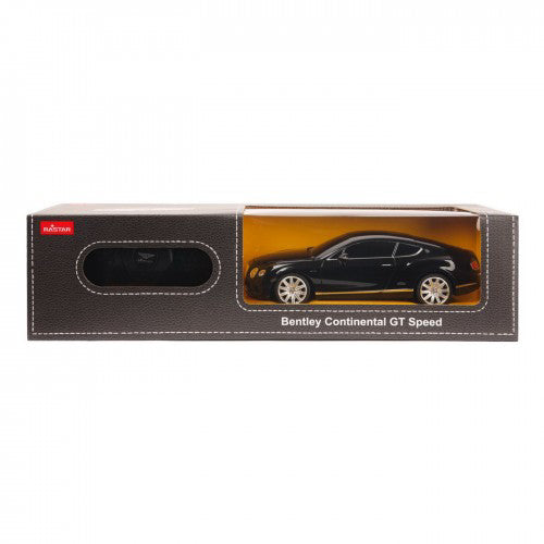 Masina cu telecomanda RASTAR 1/24 Bentely Continental GT Speed Negru 48600