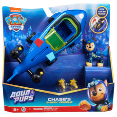 Vehicule tematice Paw Patrol, Aqua Pups, Chase`s shark vehicle, 20139007