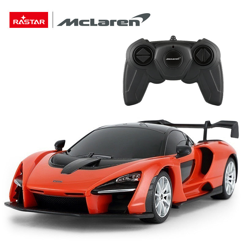 Masina cu telecomanda RASTAR 1/18 McLaren Senna Portocaliu 96300-P