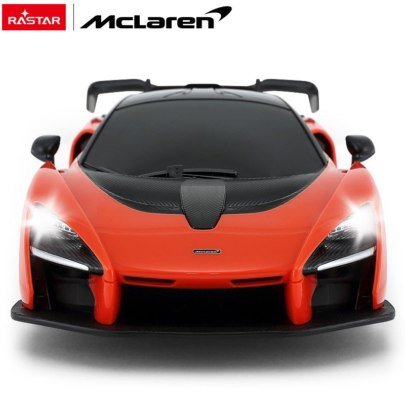 Masina cu telecomanda RASTAR 1/18 McLaren Senna Portocaliu 96300-P