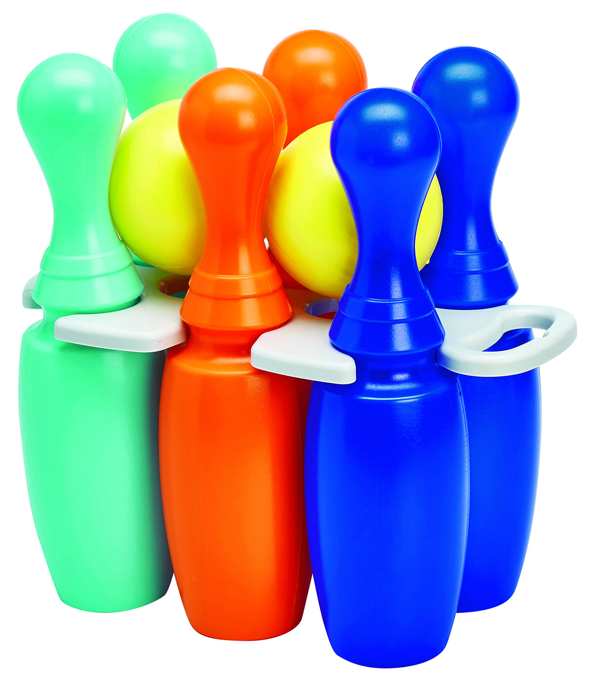 Bowling pentru copii, set popice 6 piese, Ecoiffier
