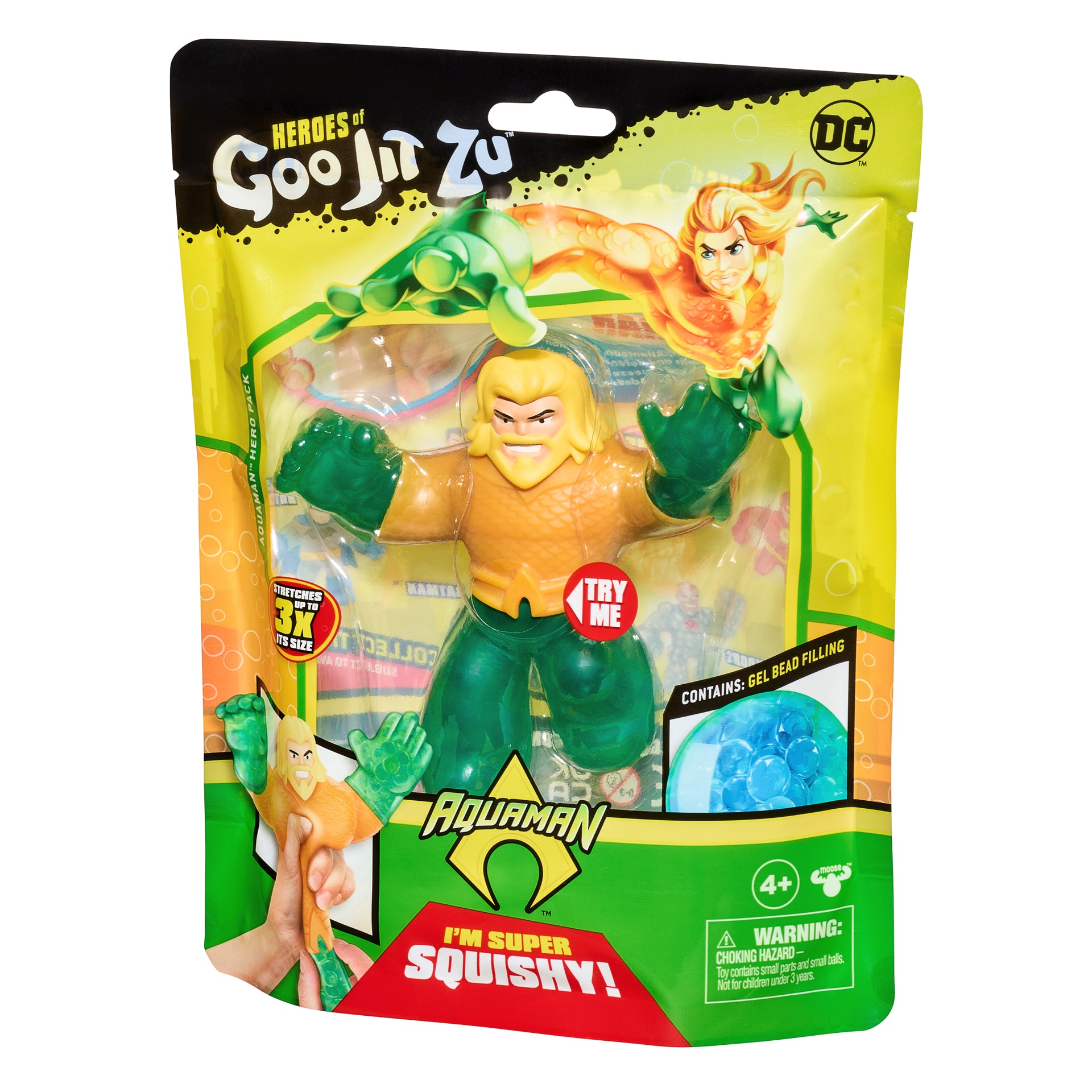 Figurina elastica Goo Jit Zu DC Aquaman 41165-41218