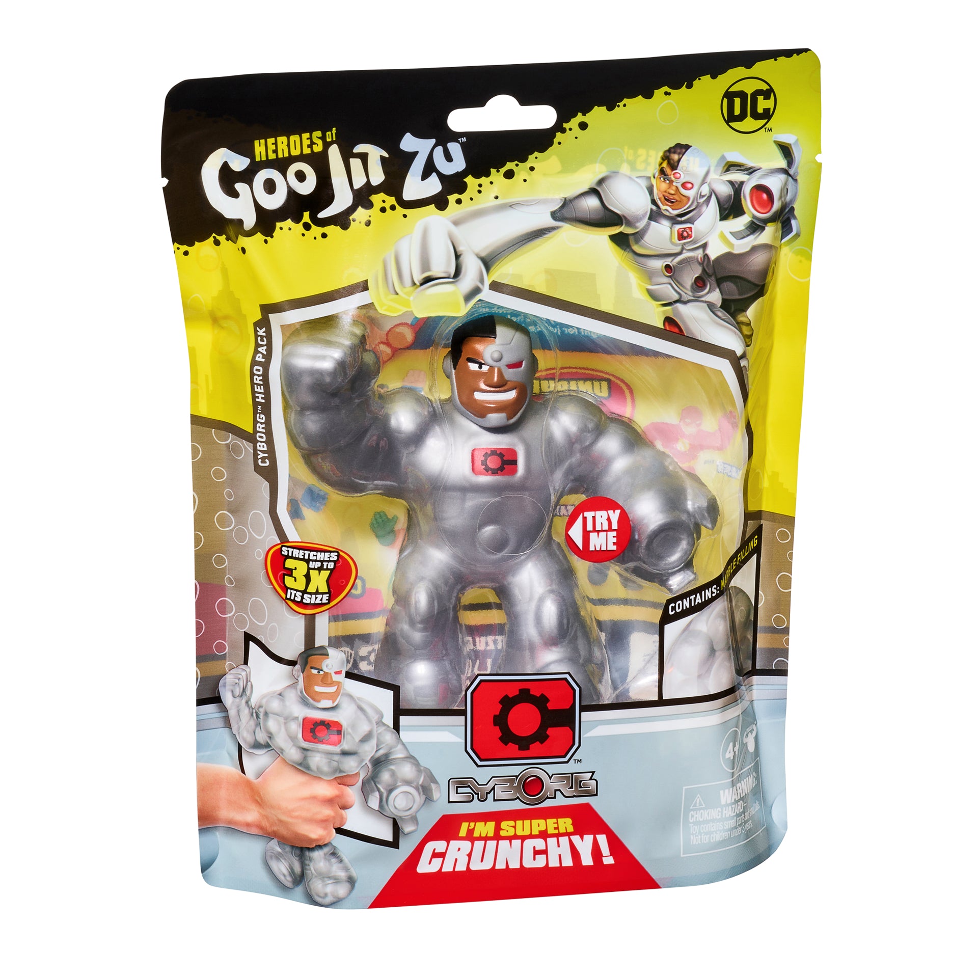 Figurina elastica Goo Jit Zu DC Cygorg 41165-41219