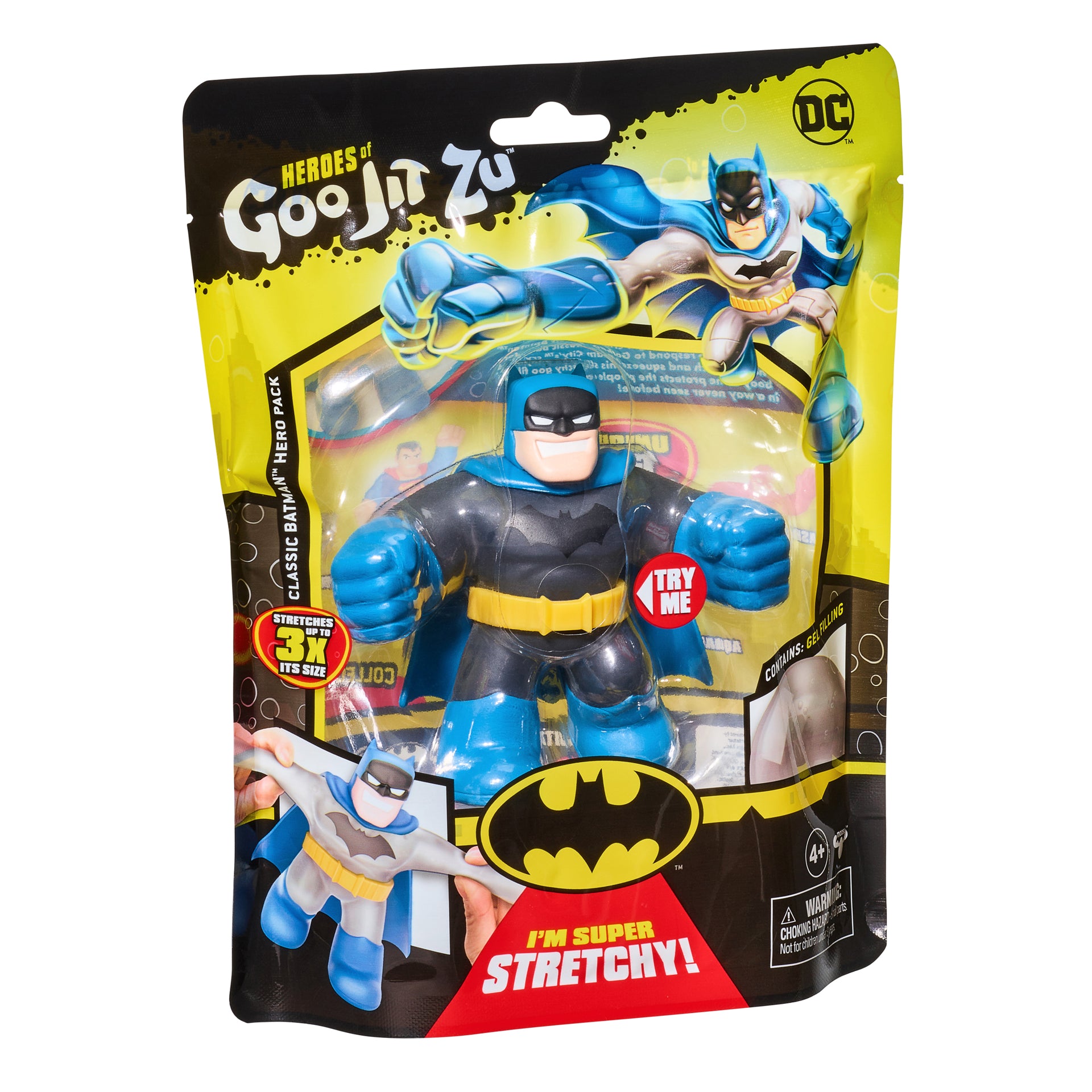 Figurina elastica Goo Jit Zu Batman Blue 41165-41220