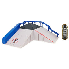 Set mini skateboard cu rampa, Tech Deck Xconnect, Pyramid Point, 20139396