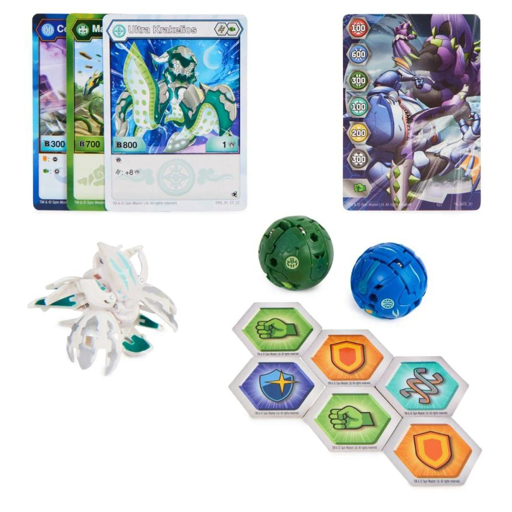 Figurina Bakugan Legends, Starter Pack, Krakelios Ultra, 20140289