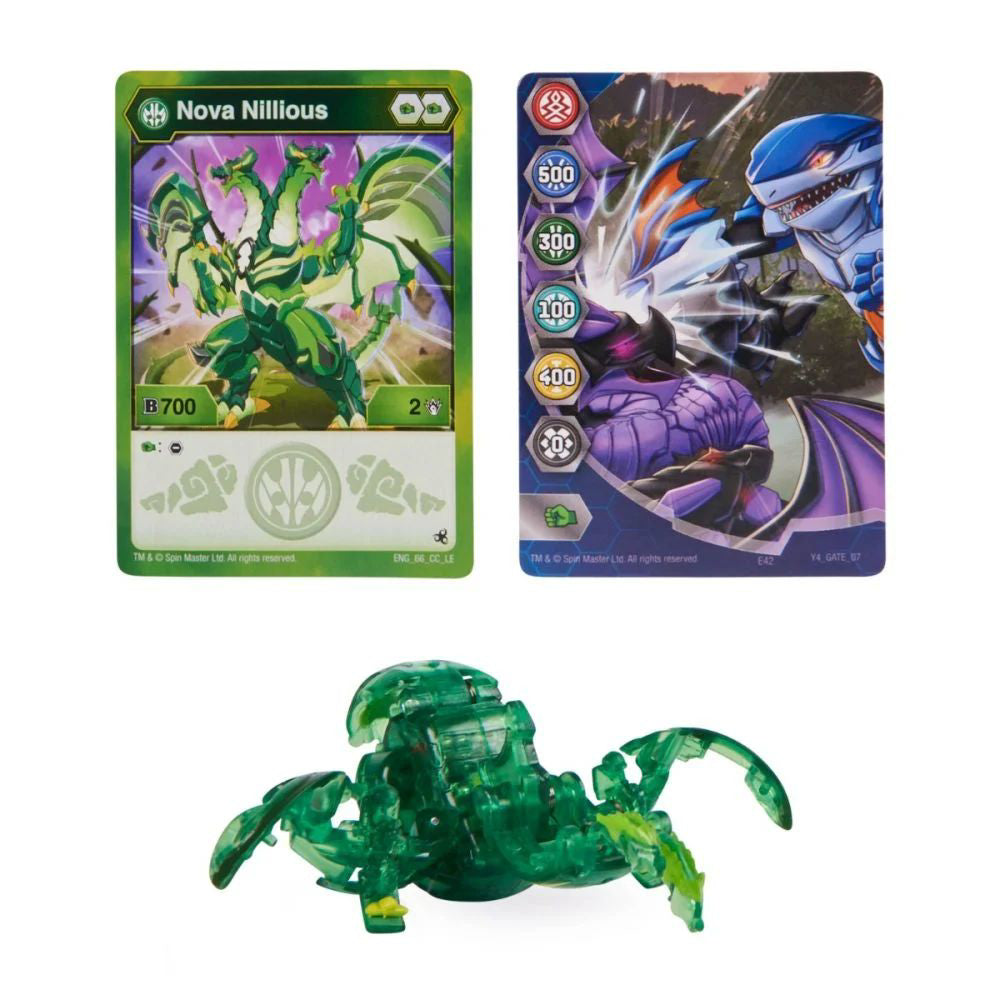 Figurina Nova Bakugan Legends, Nillious verde, 20139535