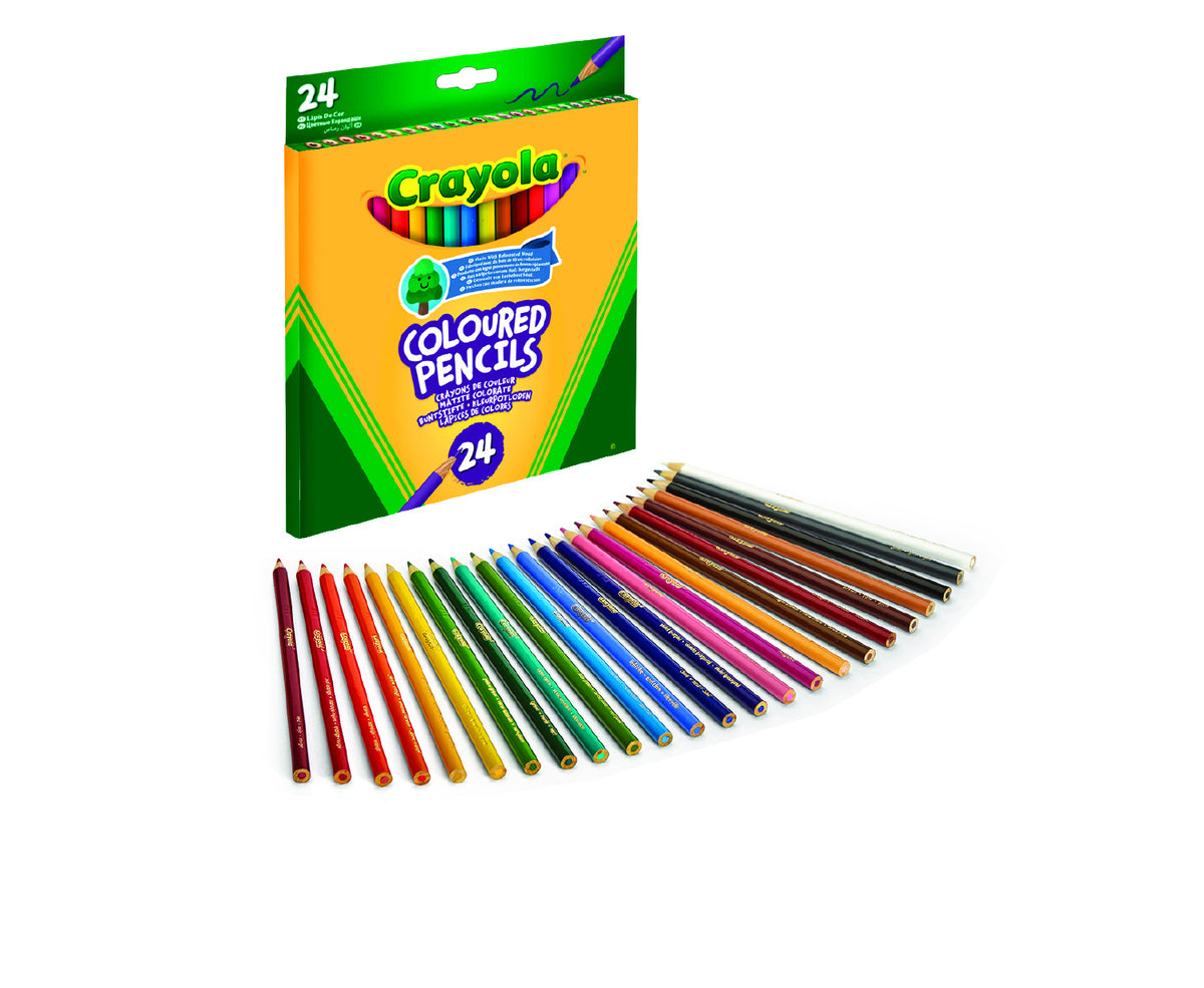 Set 24 creioane colorate Crayola, CRY04-3624