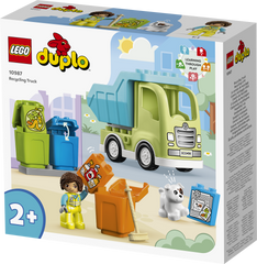 LEGO® DUPLO - Camion de reciclare 10987, 15 piese