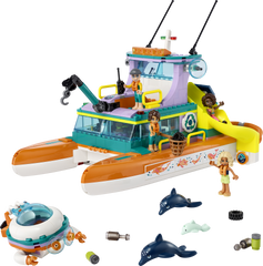 LEGO® Friends - Barca de salvare pe mare 41734, 717 piese