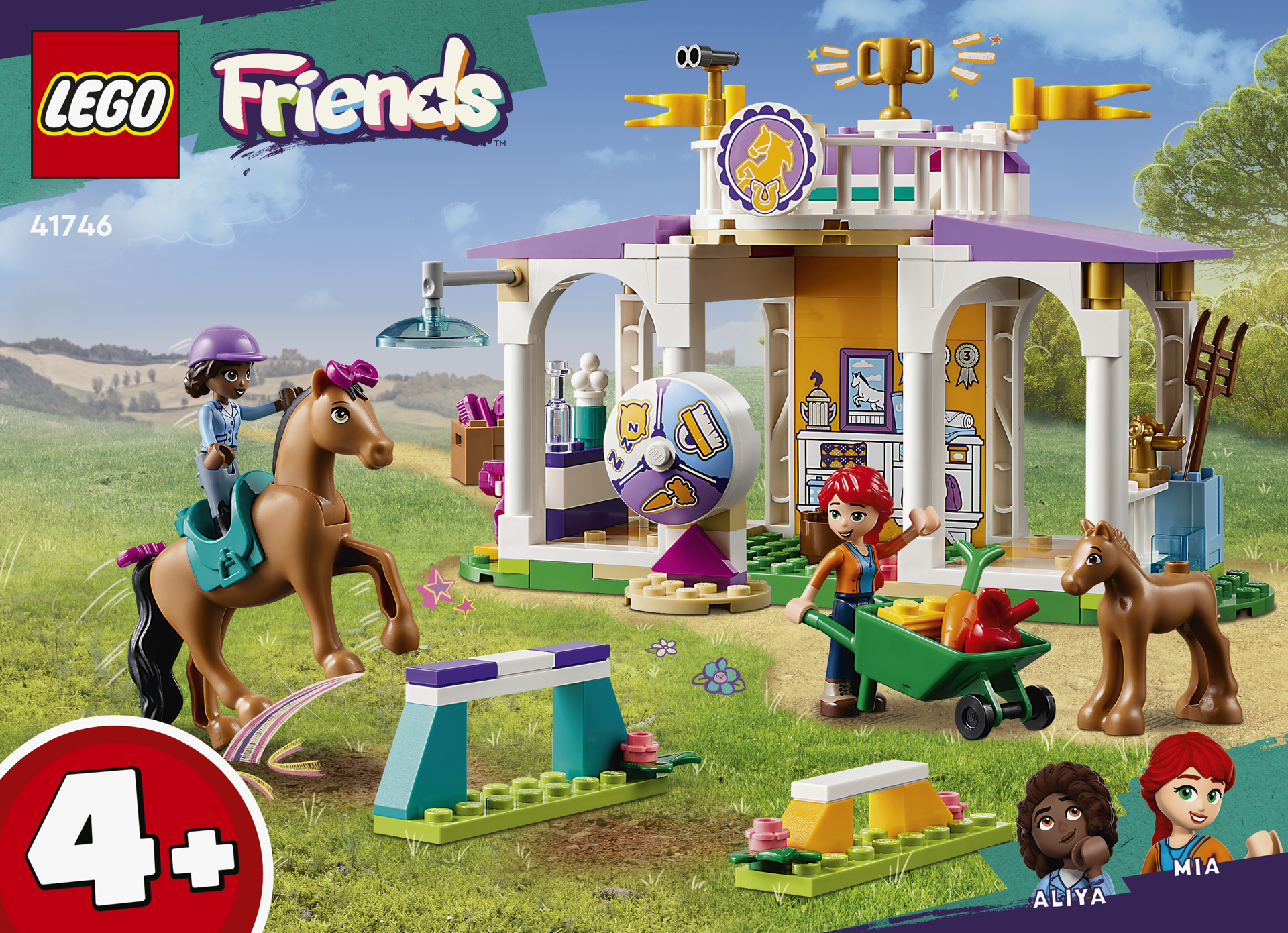 LEGO® Friends - Dresaj pentru cai 41746, 134 piese