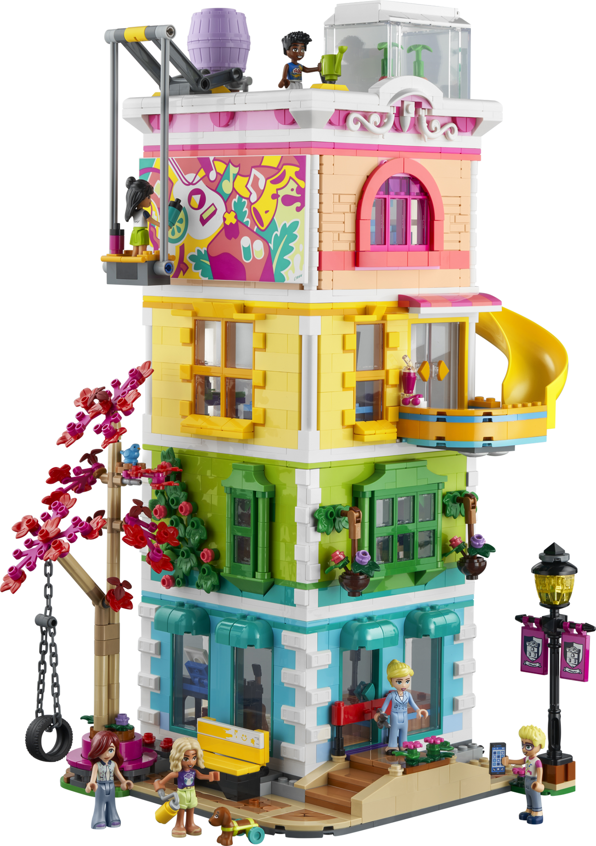 LEGO® Friends - Centrul comunitar din orasul Heartlake 41748, 1513 piese