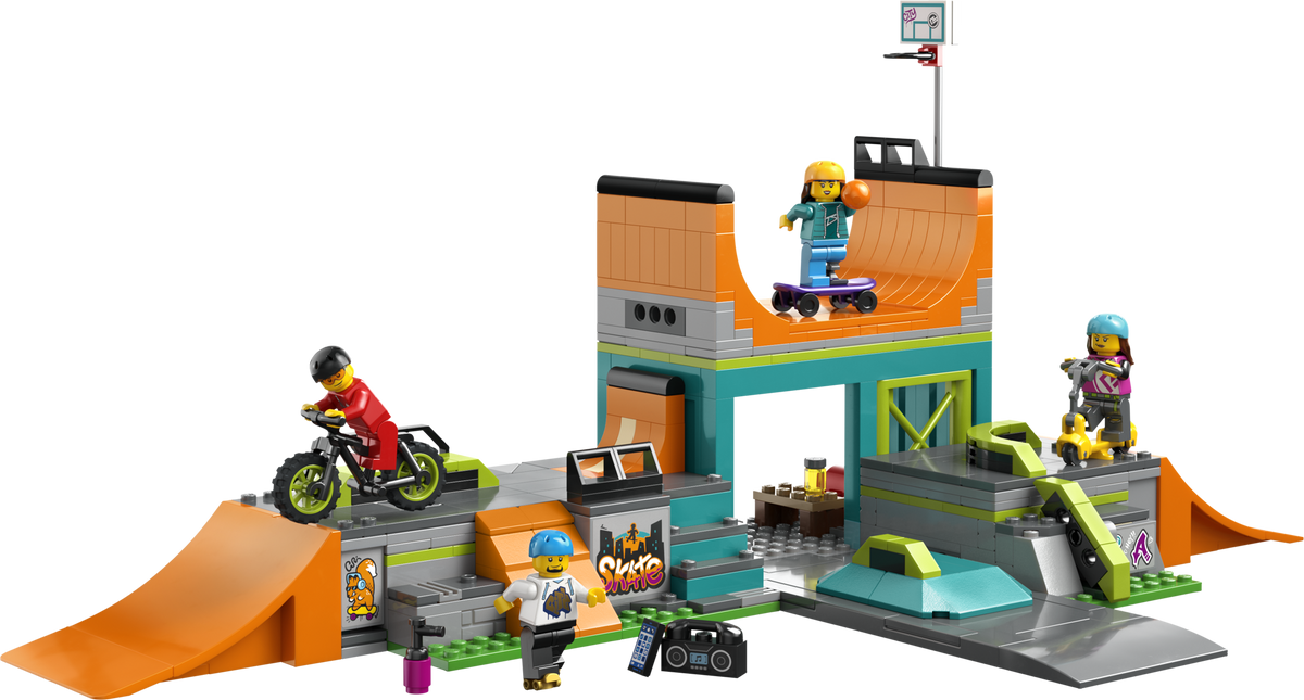 LEGO® City - Parc pentru skateboard 60364, 454 piese