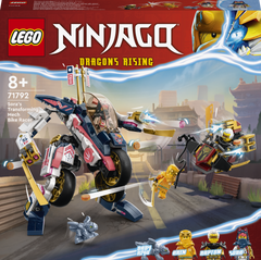 LEGO® Ninjago - Motocicleta de viteza robot transformator a Sorei 71792, 384 piese