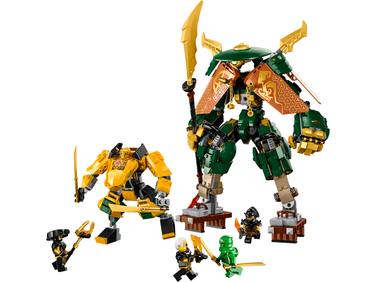 LEGO® Ninjago - Robotii din echipa ninja a lui Lloyd si Arin 71794, 764 piese