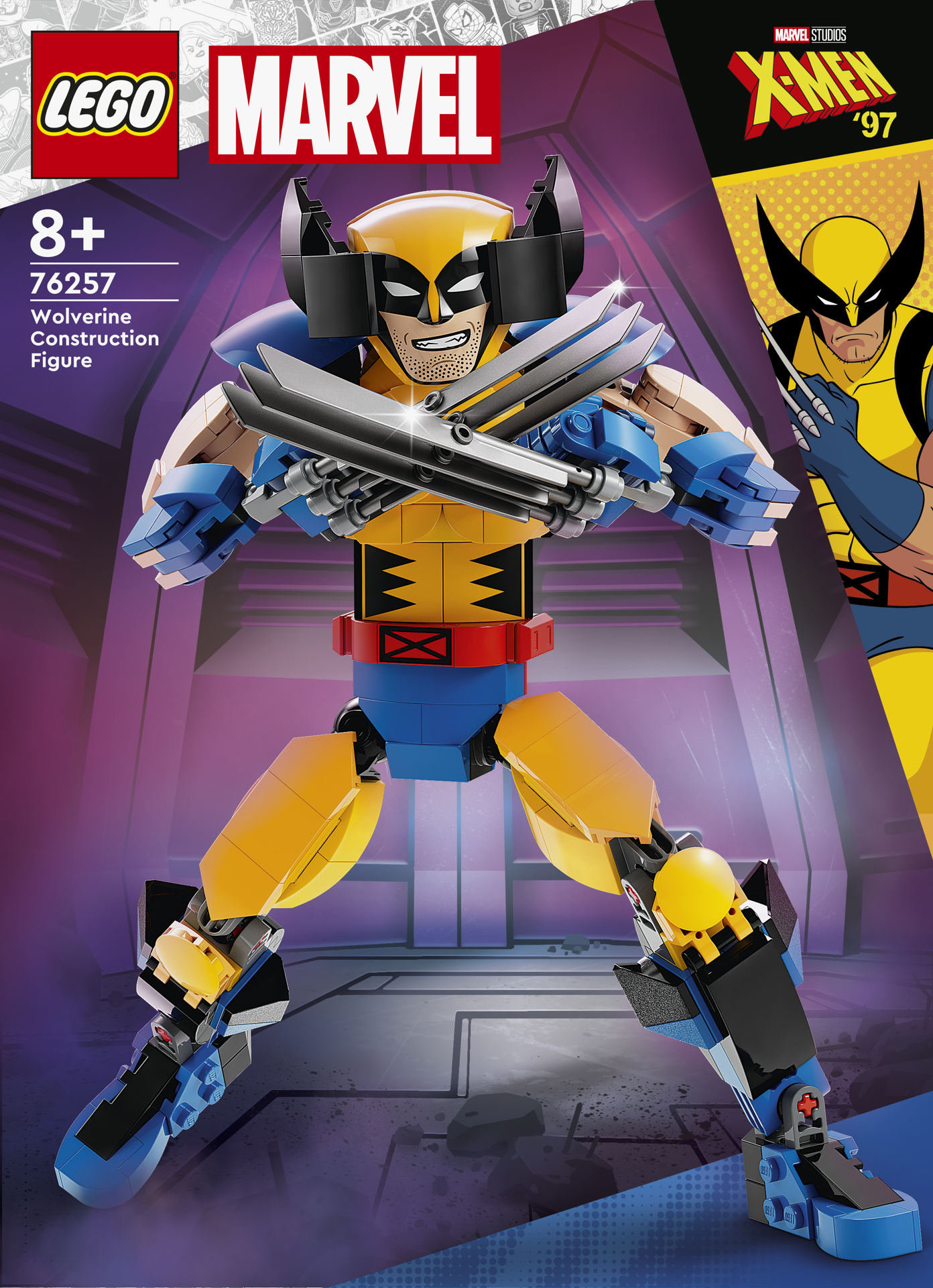 LEGO® Super Heroes - Figurina de constructie Wolverine 76257, 327 piese