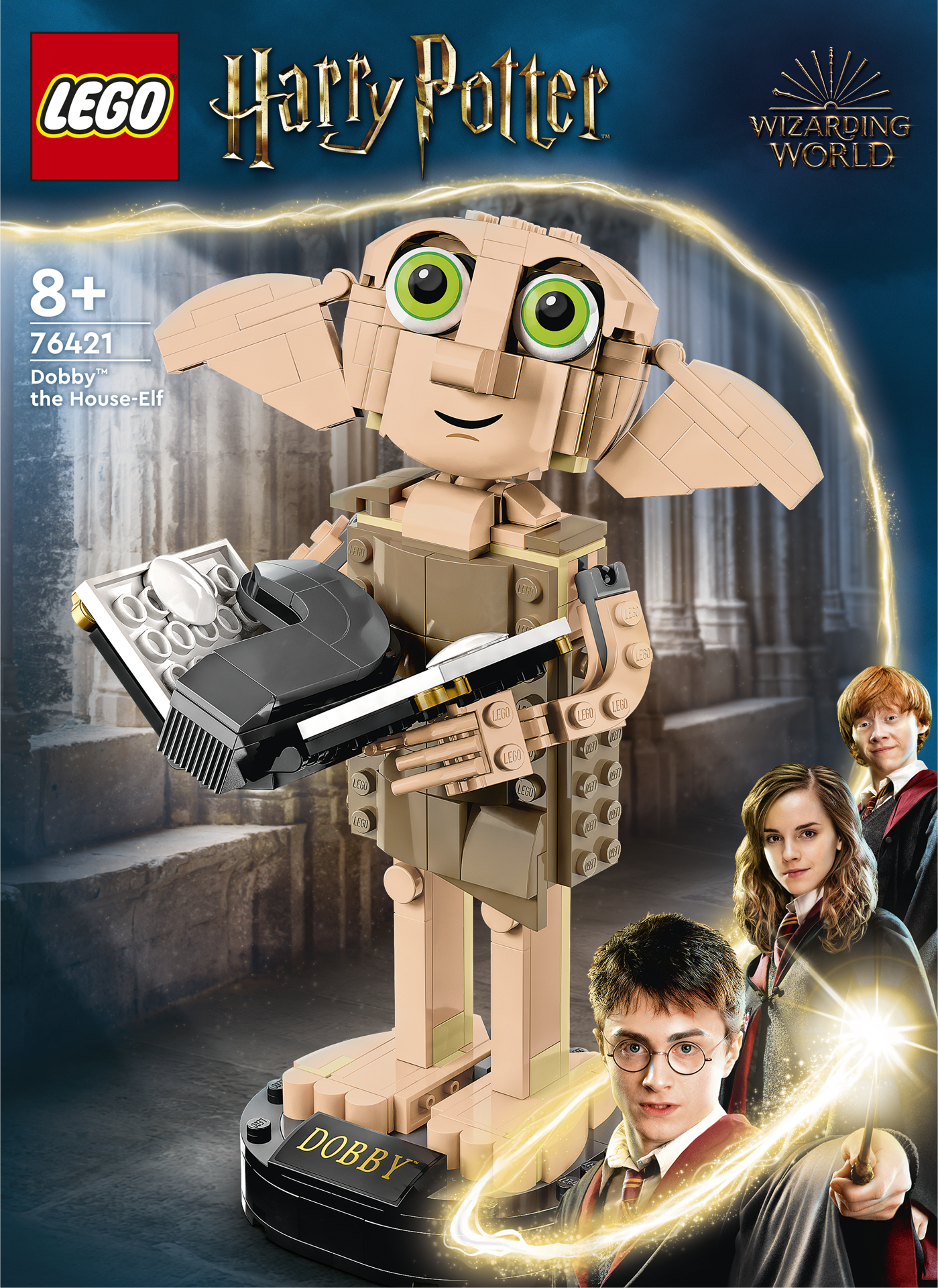 LEGO® Harry Potter™ - Spiridusul de casa Dobby™ 76421, 403 piese