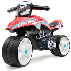 Motocicleta copii Falk Street Champion cu roti silentioase, rosu, FK540S