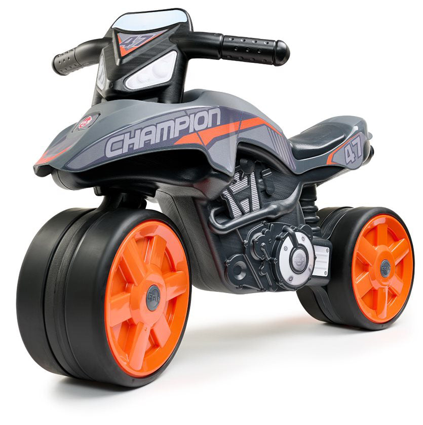 Motocicleta copii cu roti silentioase Street Champion, gri, FK 541S