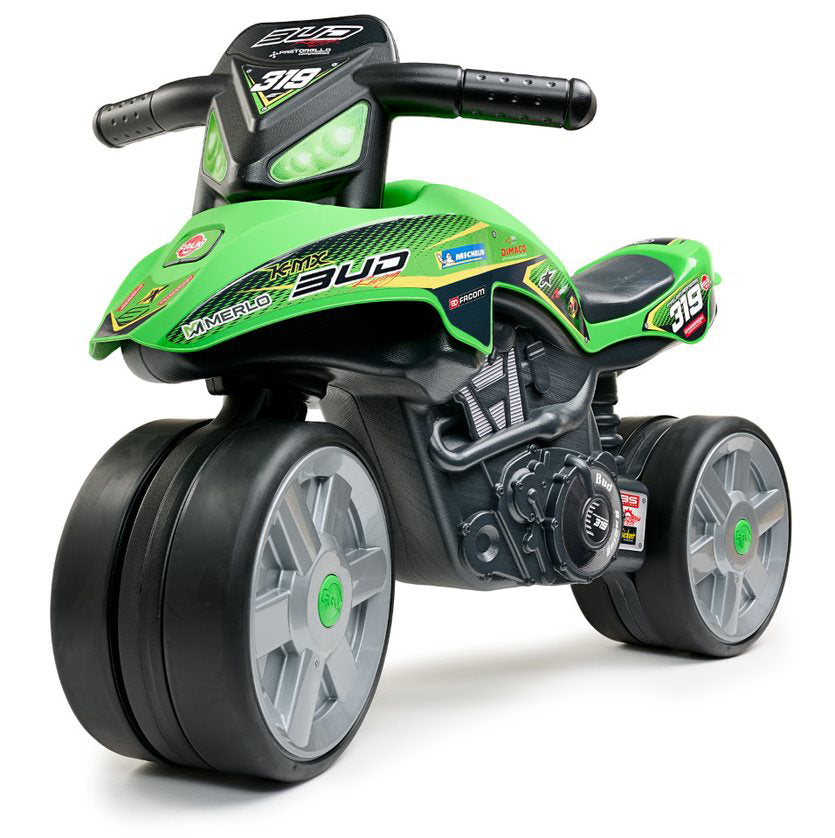 Motocicleta pentru copii Falk Bud Raicing, verde, FK 502BR