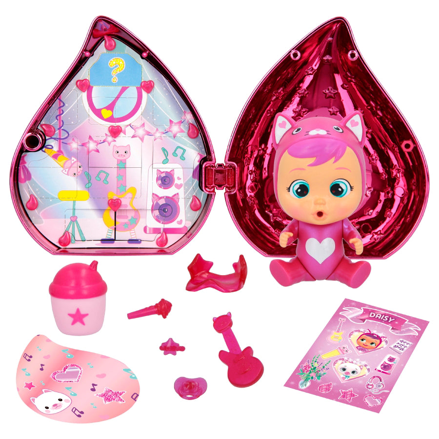 Papusa bebelus Cry Babies Pink Edition 81550