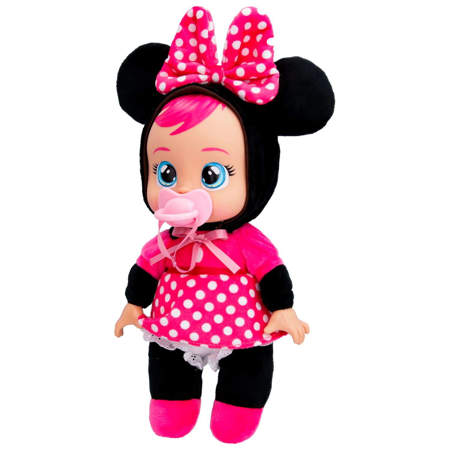 Papusa bebelus Cry Babies Tiny Cuddles Mici imbratisari Minnie 917880-917910