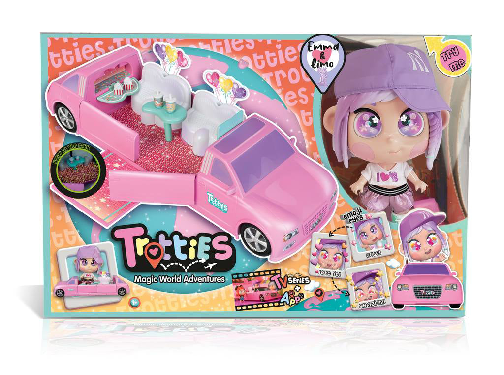 Papusa Trotties Magic World Adventures Limo&Emma TFT03000