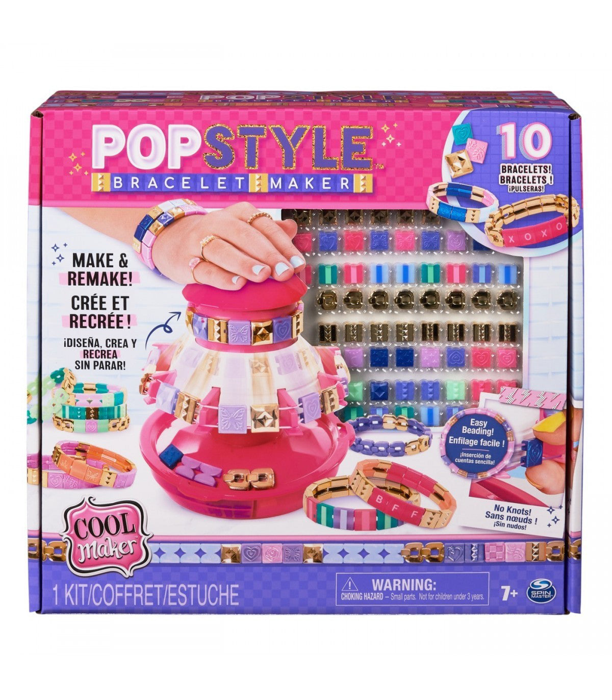 Set fabricare bratari PopStyle, 170 margele, SPM 6067289