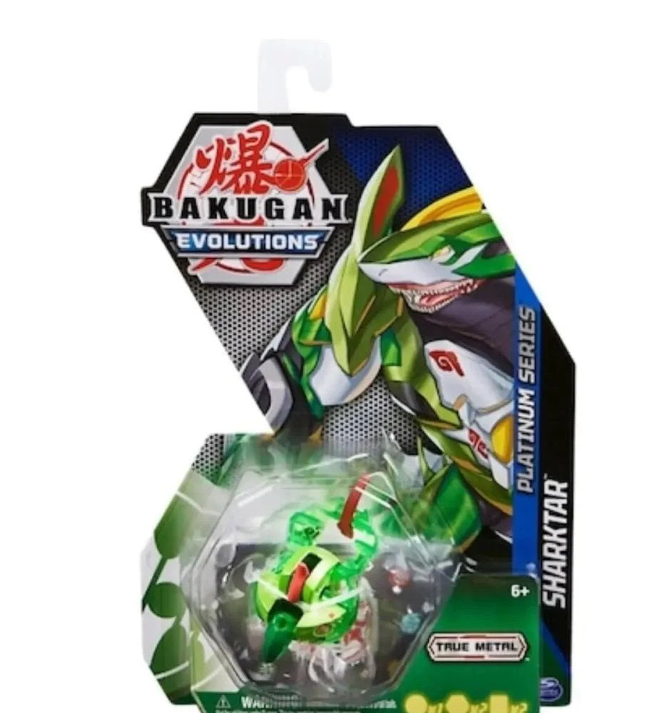 Figurina Bakugan Evolution metalica, Sharktar, SPM 20135587