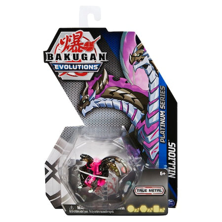 Figurina Bakugan Evolution metalica, Nillious, SPM 20135585