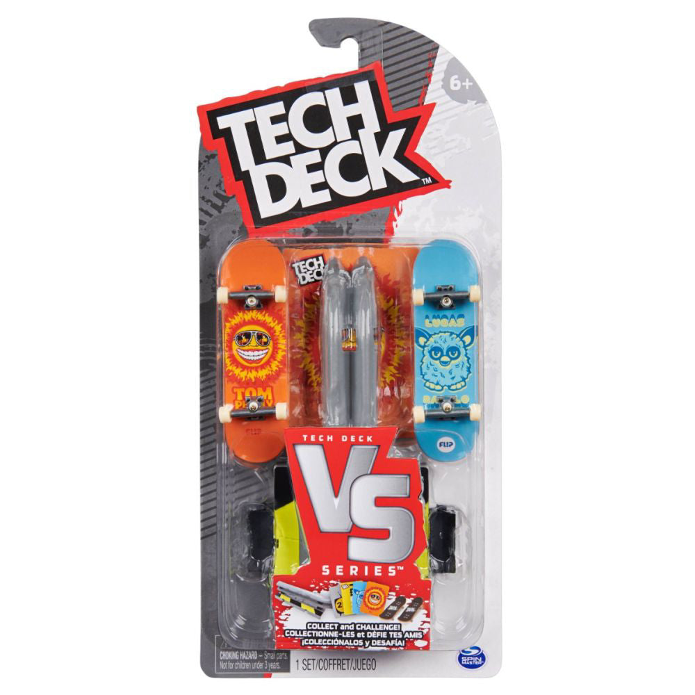 Pachet Tech Deck 2 mini placi cu obstacol, Flip, SPM 20139398
