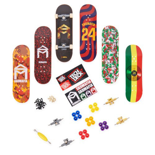 Pachet 6 piese cu accesorii Tech Deck fingerboard, SK8mafia, SPM 20140838